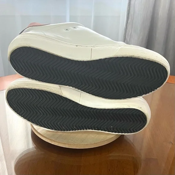 L'idea by Lori Distressed Suede/Leather Sneakers Size 38 Good Condition - Picture 8 of 11